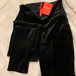 Spanx velour leggings NWT size xs